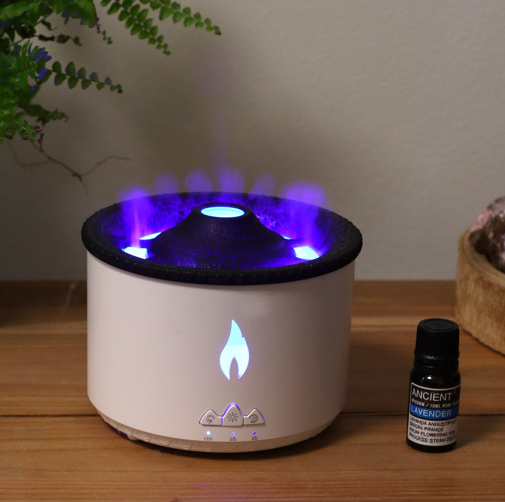 Medium Volcano Effect Aroma Diffuser Two Colours - 360ml