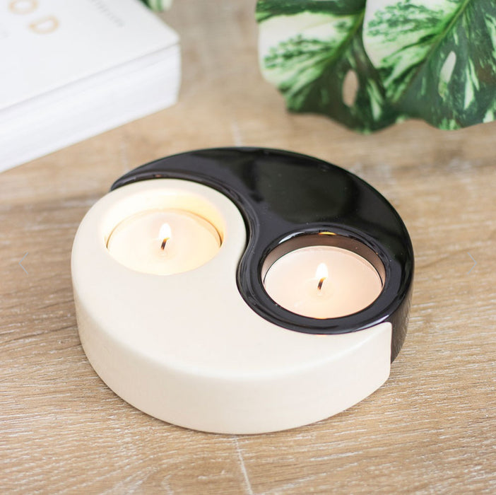 Yin Yang Tealight Candle Holder - Gift and Home Decor