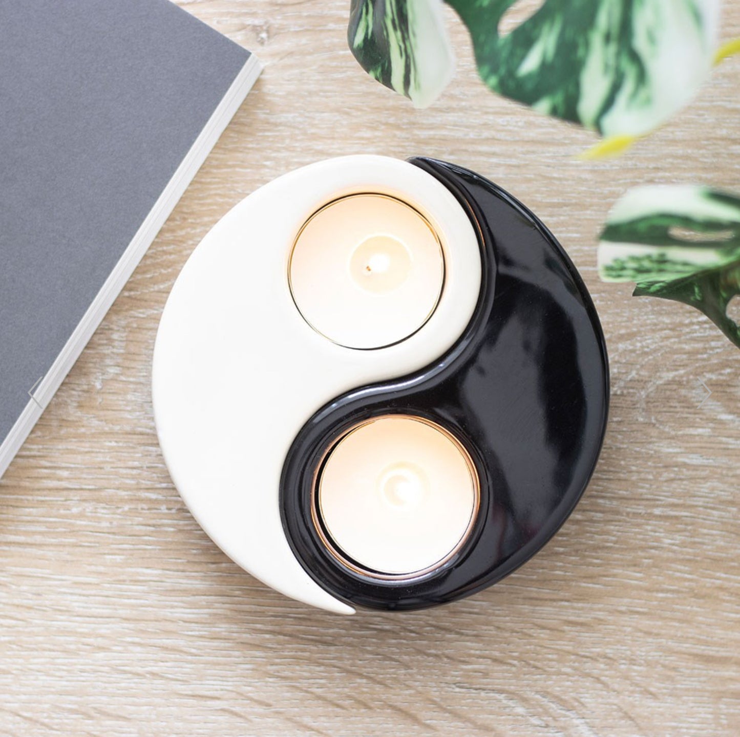 Yin Yang Tealight Candle Holder - Gift and Home Decor