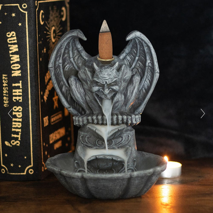 Gothic Gargoyle Backflow Incense Burner - Home Fragrance