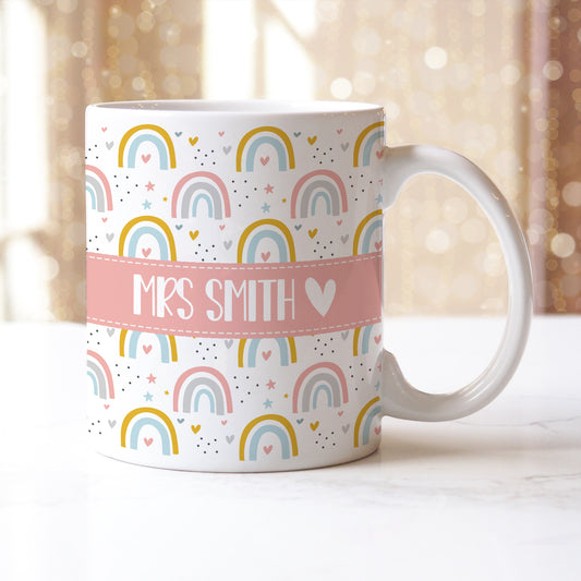 Personalised Rainbow Dreams Mug - 11oz