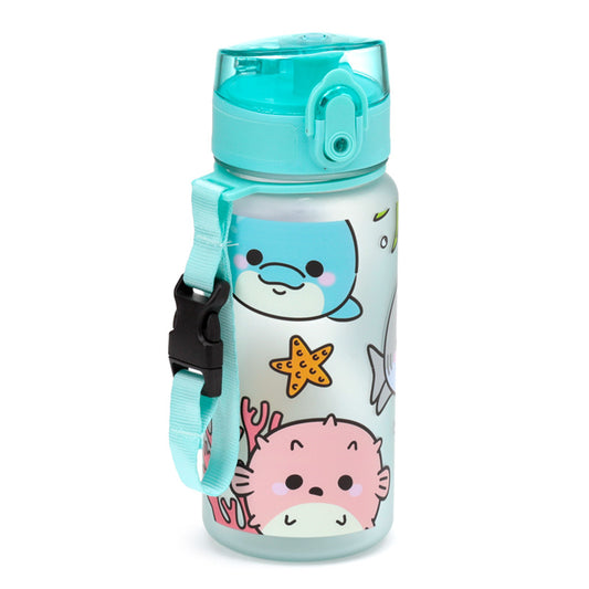 Adoramals Sealife Pop Top 350ml Shatterproof Children's Bottle