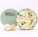 Wedding Blessings White & Ivory Soap Flower Bouquet Round Gift Box