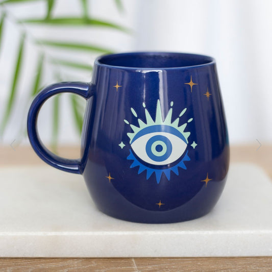 All Seeing Eye Evil Eye Colour Changing Mug