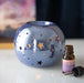 Purple Iridescent Star Oil Burner and Wax Warmer