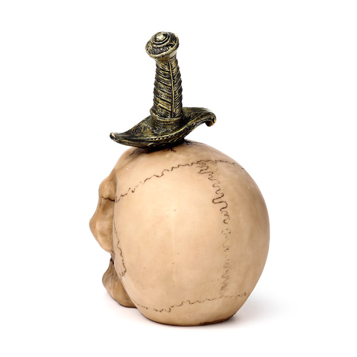 Skull Pierced With Sword Ornament