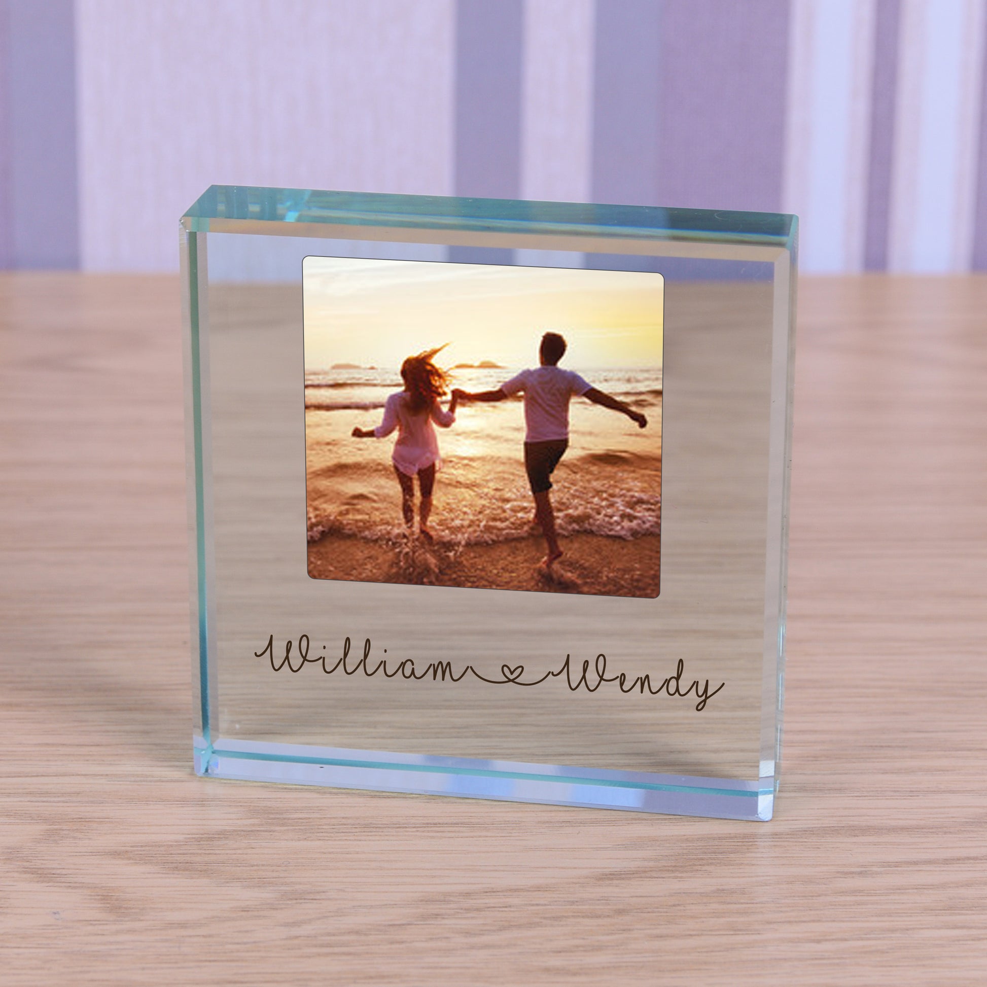 Personalised Photo Upload Token Keepsake Gift for Couples