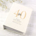 Personalised 40th Birthday Photo Album with Sleeves - 6x4