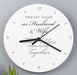 20th Anniversary Wooden Clock