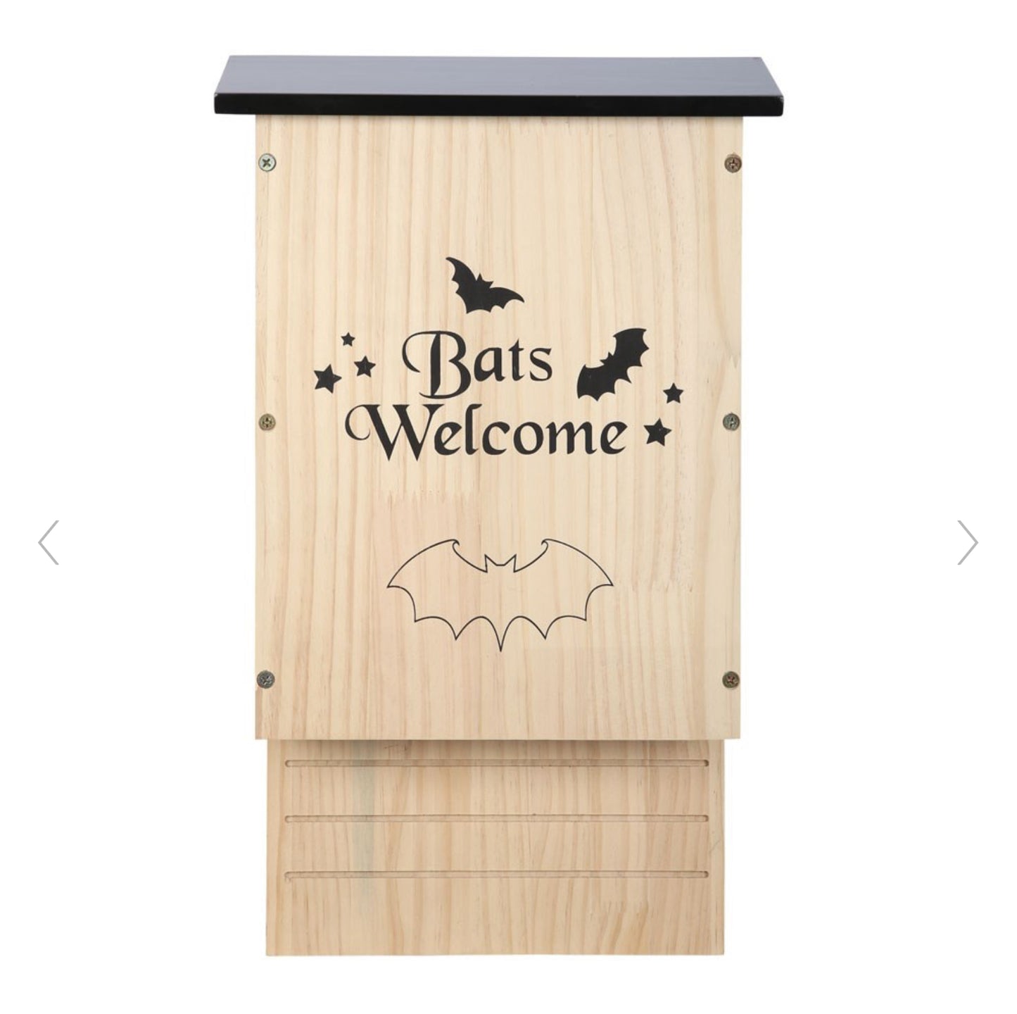 Wooden Bat House