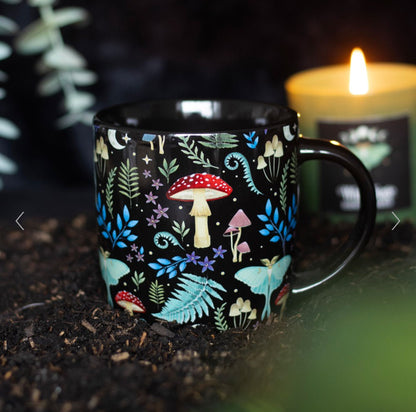 Dark Forest Print Design Mug