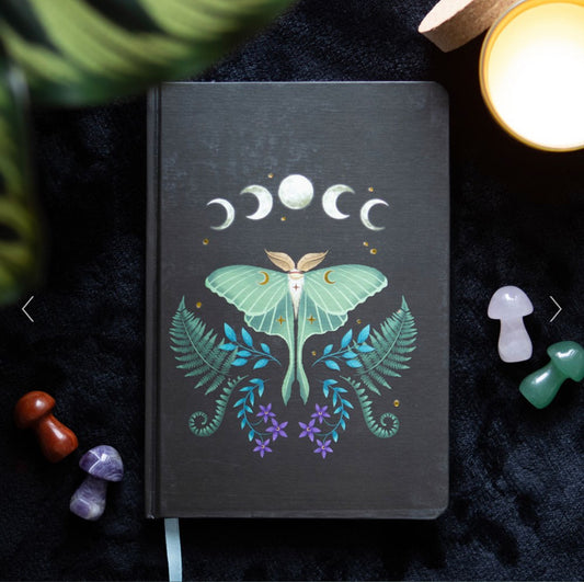 Luna Moth A5 Notebook