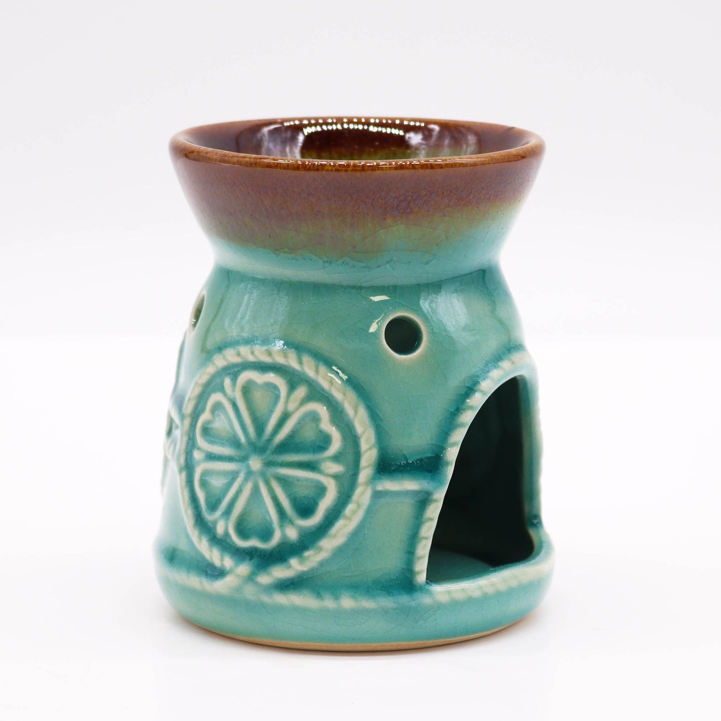 Classic Spa Oil Burner - Turquoise