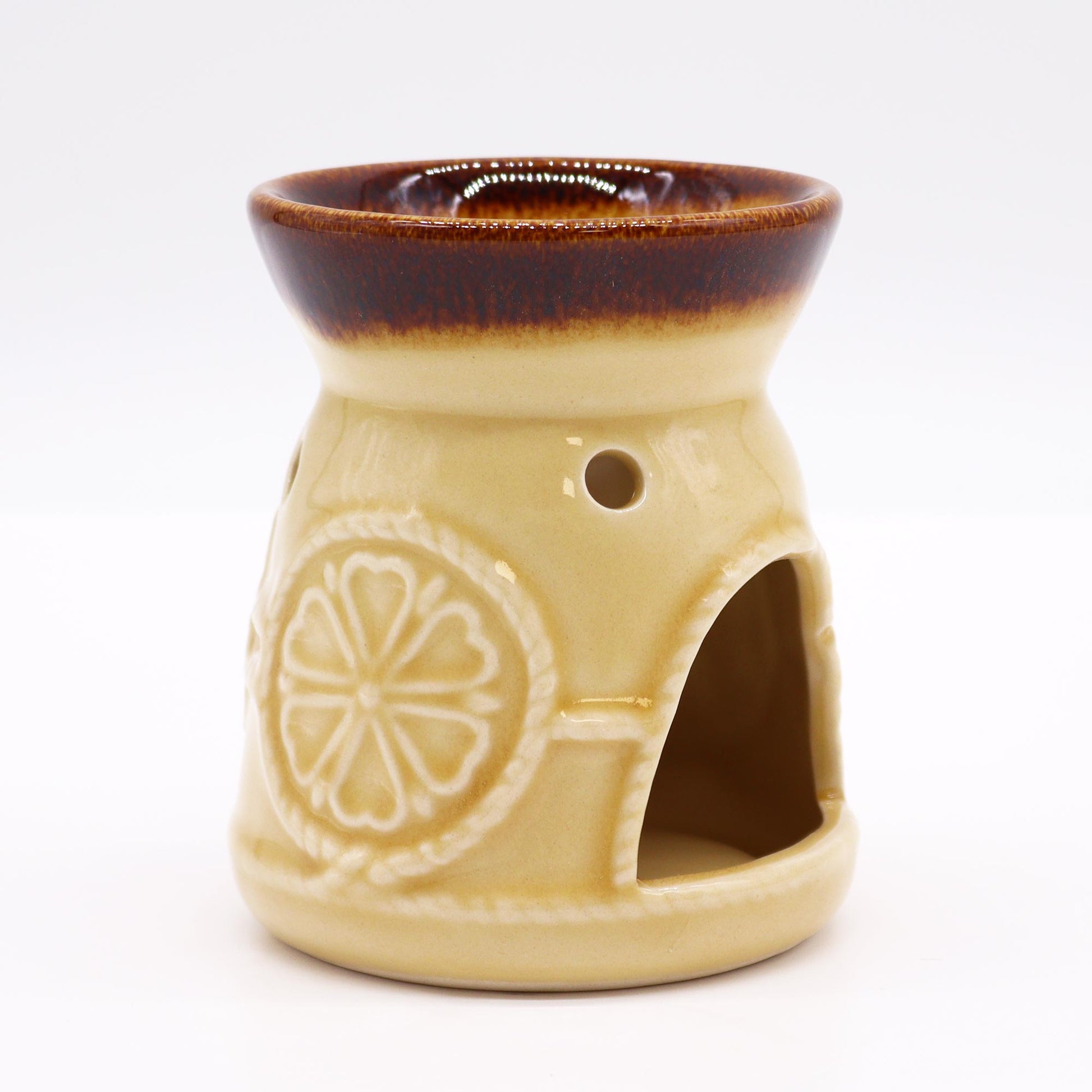 Classic Spa Oil Burner - Cream