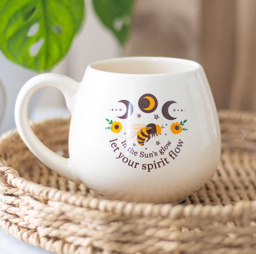 Summer Solstice Let Your Spirit Flow Rounded Mug
