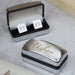 Engraved Usher Wedding Cufflinks & Box Gift Set