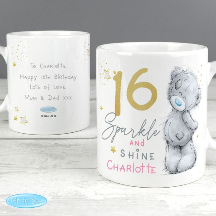Personalised Me To You 16th Birthday Mug