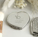 Personalised 16th Birthday Diamante Heart Compact Mirror