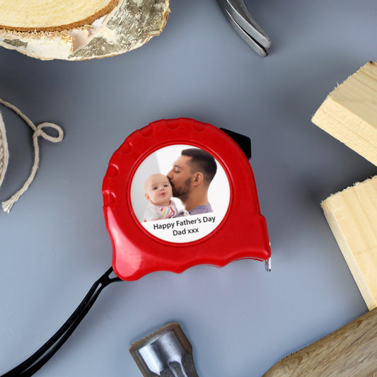 Personalised Photo Upload Tape Measure