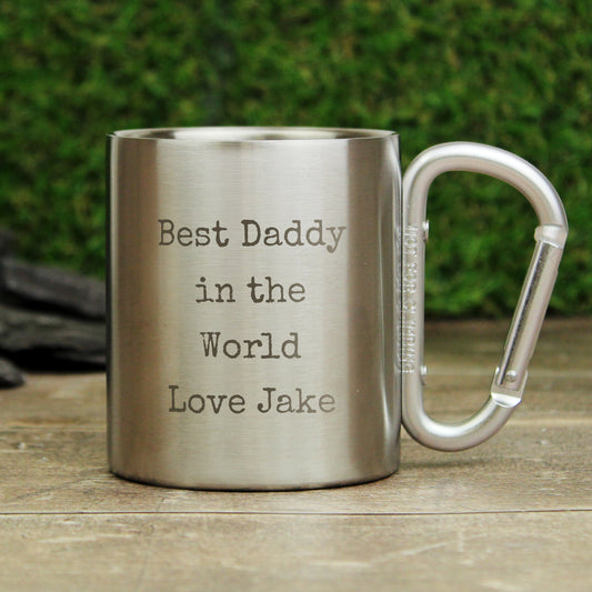 Personalised Carabiner Mug