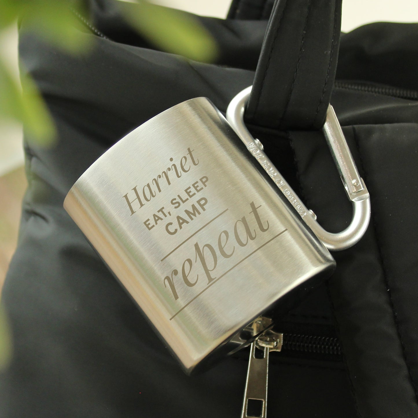 Personalised Any Message Carabiner Mug