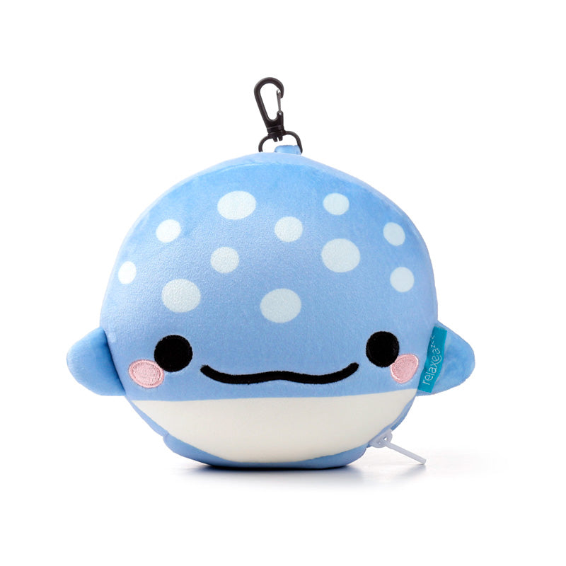 Aoi the Whale Shark Relaxeazzz Travel Pillow & Eye Mask