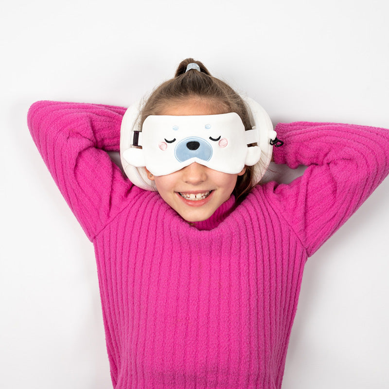 Kai the Seal Relaxeazzz Travel Pillow & Eye Mask