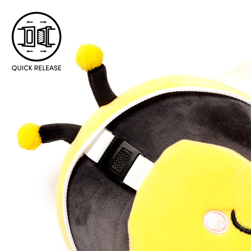 Adorabugs Bee Relaxeazzz Travel Pillow & Eye Mask