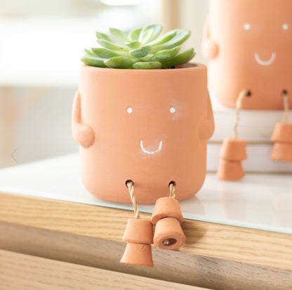 If Friends Were Flowers Sitting Plant Pot Pal