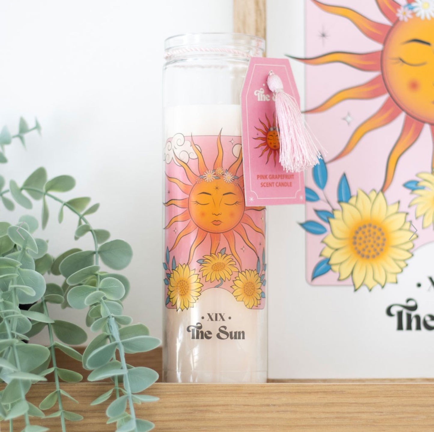 The Sun Pink Grapefruit Tube Candle