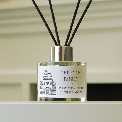 Personalised HOME Reed Diffuser