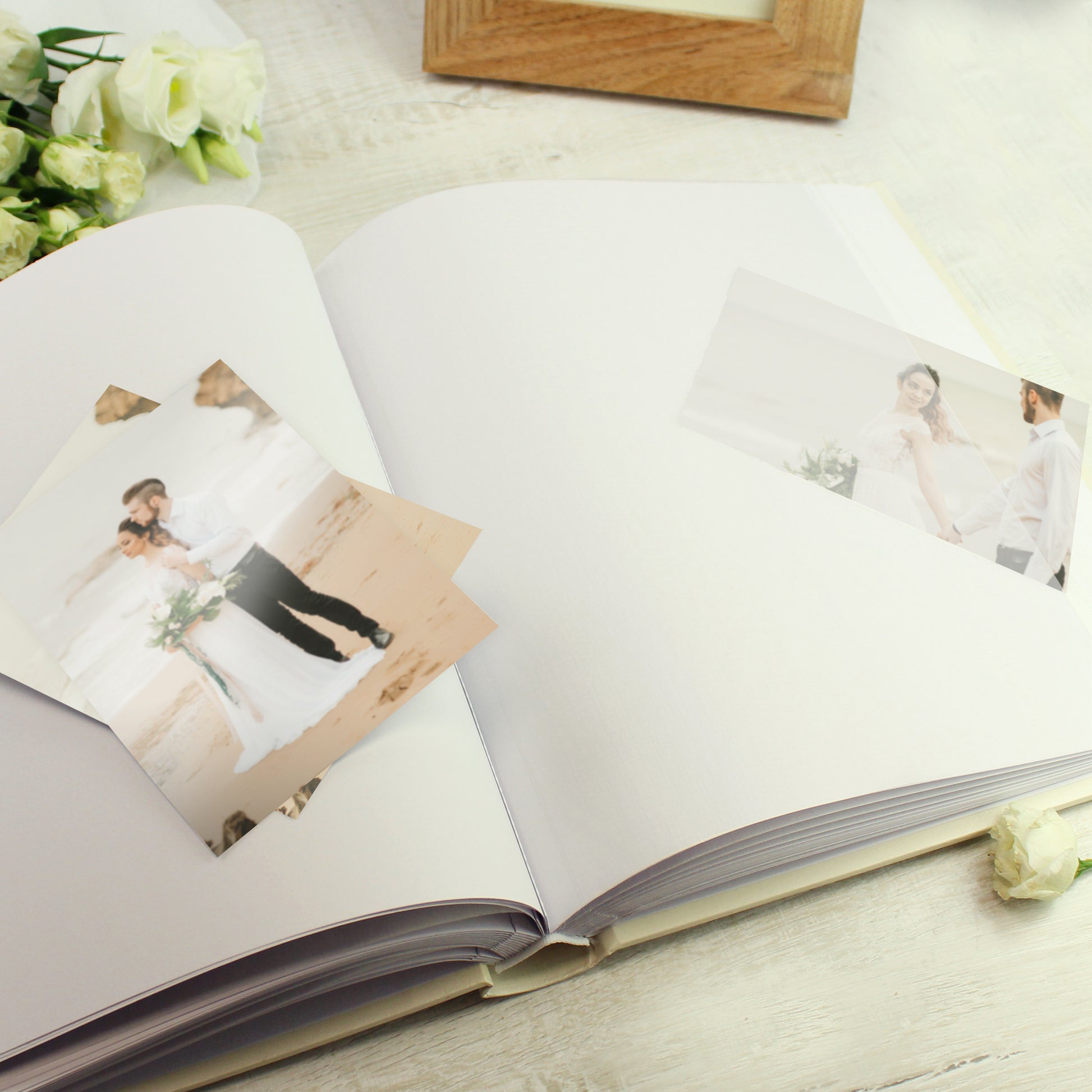 Personalised Botanical Traditional Wedding Photo Album