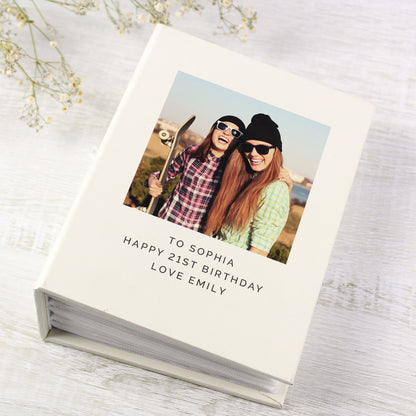 Personalised Photo Upload Photo Album with Sleeves 6x4