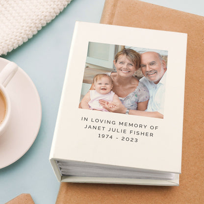 Personalised Photo Upload Photo Album with Sleeves 6x4