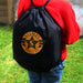 Personalised Badge Black Swim & Kit Bag