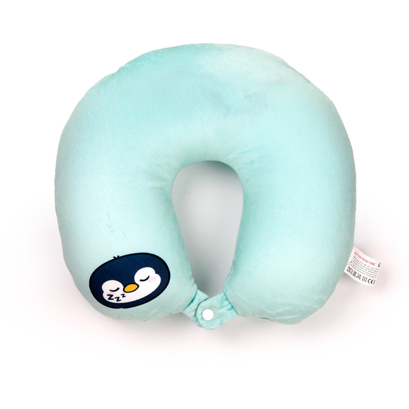 Swapseazzz Adoramals Ocean Penguin 2-in-1 Plush Travel Pillow & Toy