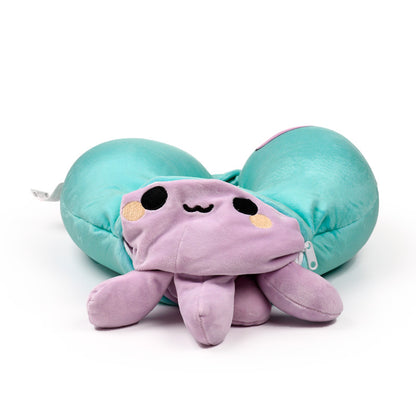 Swapseazzz Adoramals Ocean Octopus 2-in-1 Plush Travel Pillow & Toy