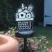 Personalised Plant Pot Outdoor Solar Light