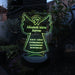 Personalised Angel Memorial Outdoor Solar Light