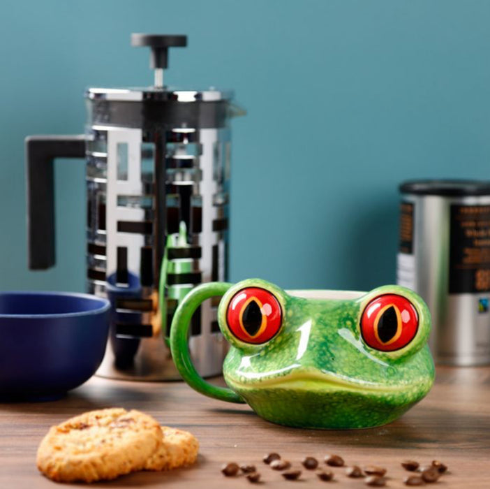 Tree Frog Head Shaped Mug