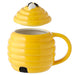 Beehive Shaped Lidded Mug