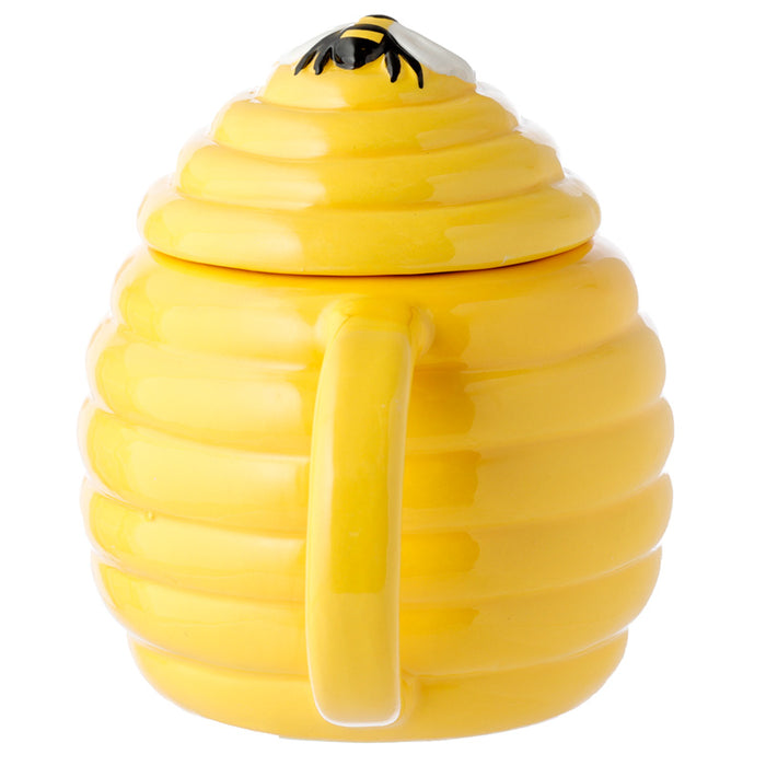 Beehive Shaped Lidded Mug