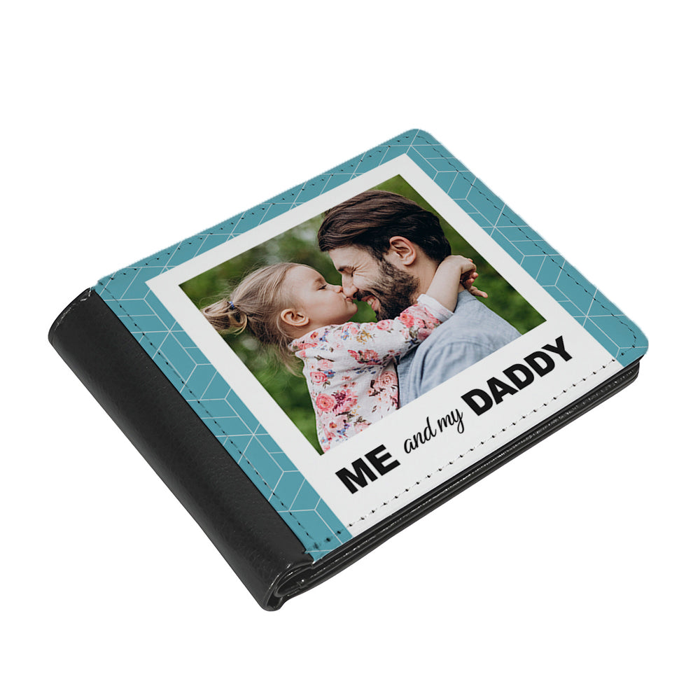 Personalised Me and my Daddy Photo Wallet