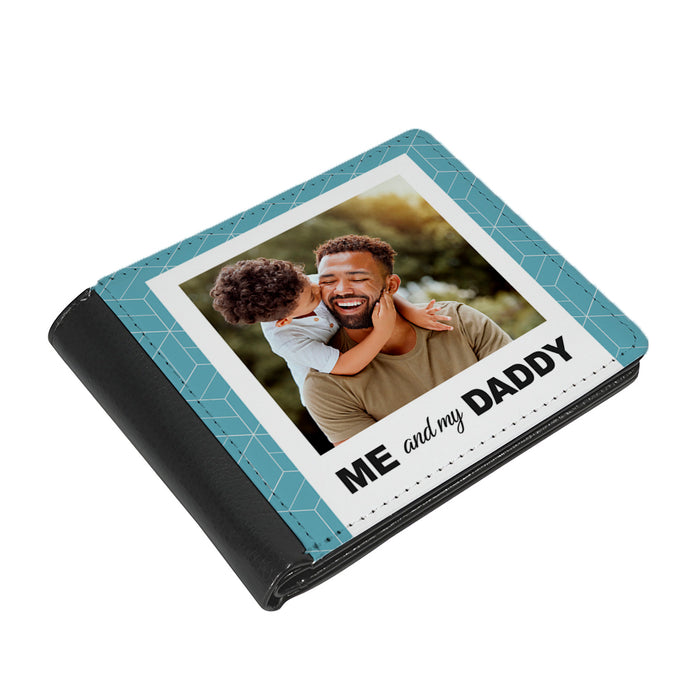 Personalised Me and my Daddy Photo Wallet