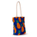 Pineapple Print Canvas Beach Bag