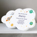 Personalised Space Resin Cloud Memorial Plaque