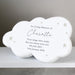 Personalised Stars Resin Cloud Memorial Plaque