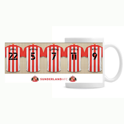 Personalised Sunderland Athletic Football Club Dressing Room Mug