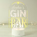 Personalised Gin Bar LED Colour Changing Light Sign