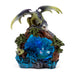 Sweet Dreams Baby Dragon LED Woodland Crystal Den Ornament